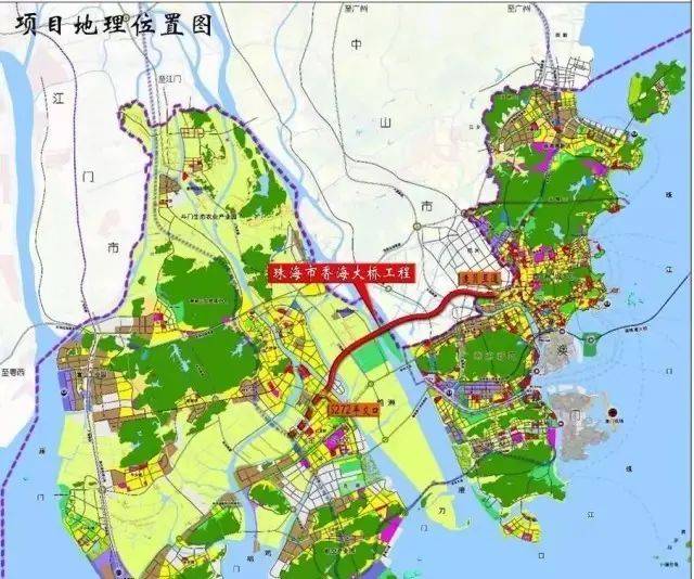 斗门最新香海路规划图揭晓，城市发展的蓝图探秘